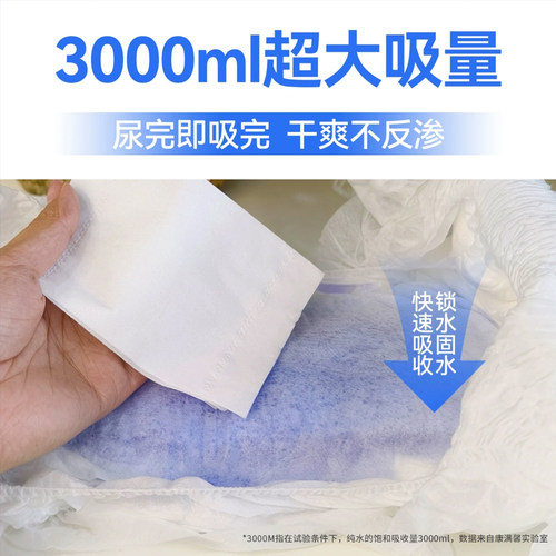 格外亲成人拉拉裤老年人尿不湿男女士尿失禁内裤式纸尿裤夜用加厚 - 图3