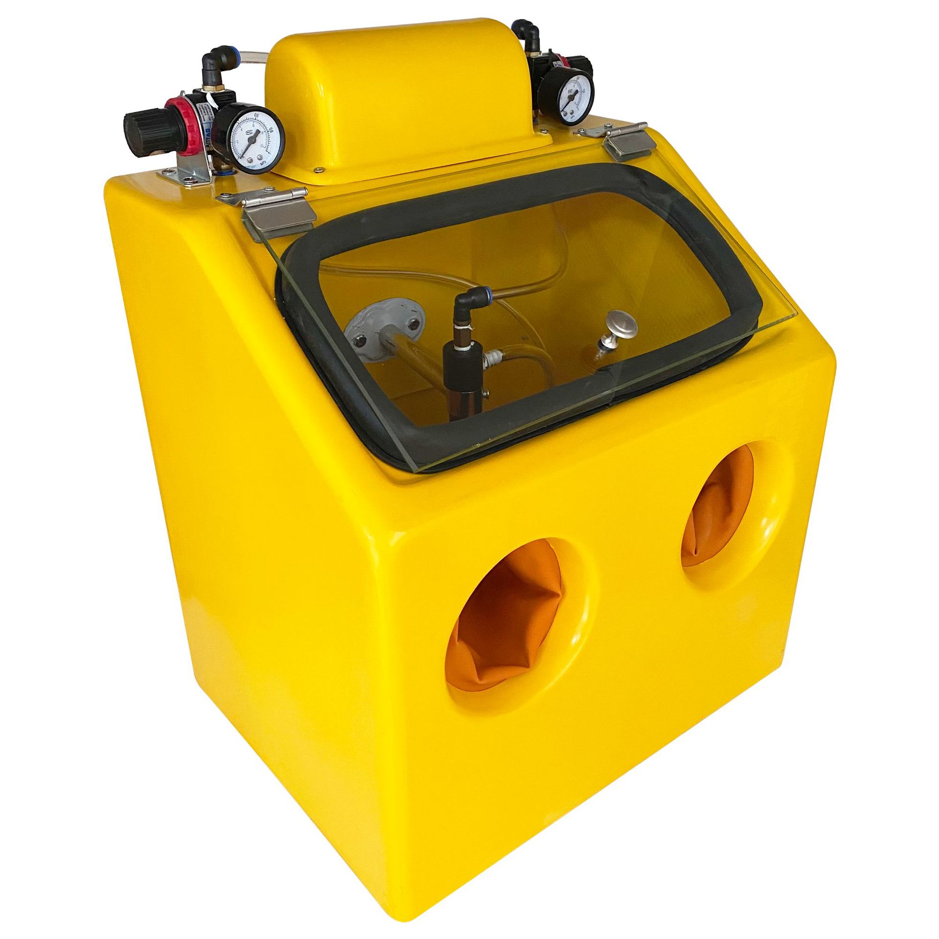 Ancient sandblasting machine manual water type gold and silver rings and bracelets frosted surface processing grinding and polishing equipment
