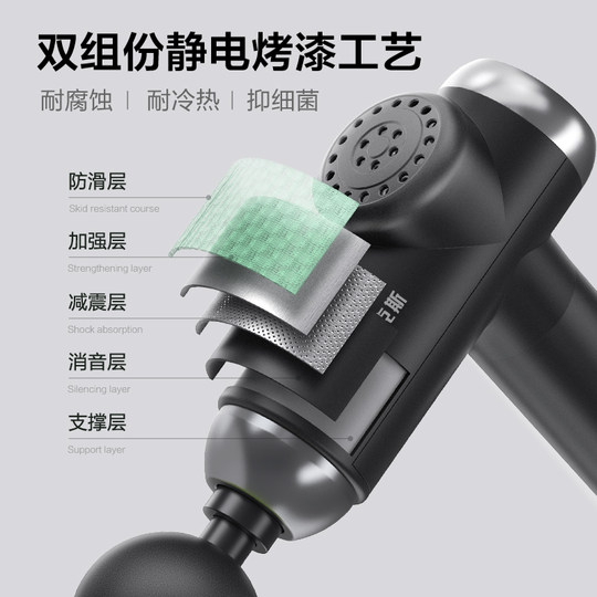 Oaks professional-grade muscle fitness electric cervical mask gun