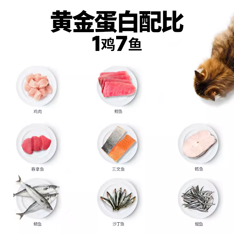 【旺财】诚实一口P40全价猫粮 K01幼猫奶糕粮 plus鲜肉低敏成猫粮-图0