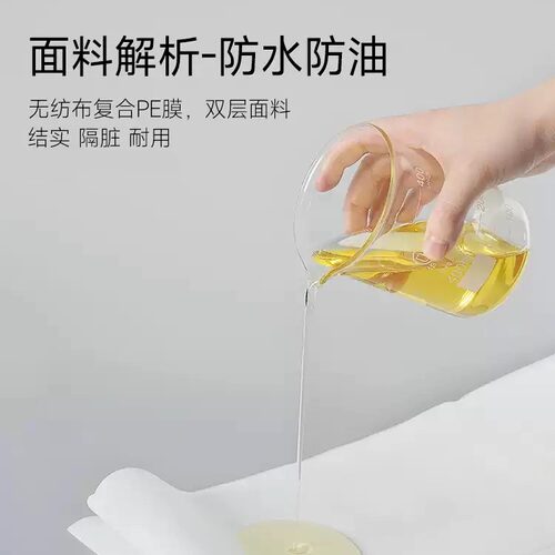 一次性床单美容院防水防油按摩床美容床专用加厚推油带洞无纺布 - 图2