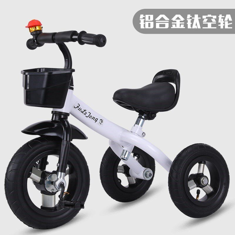 儿童车子三轮车宝宝骑玩玩具脚踏车 艾思度良固三轮车
