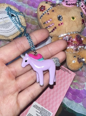澳洲decora梦幻独角兽Y2K项链