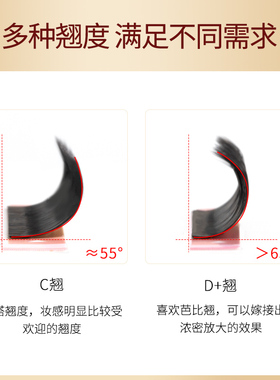 0.07y型嫁接睫毛浓密自然