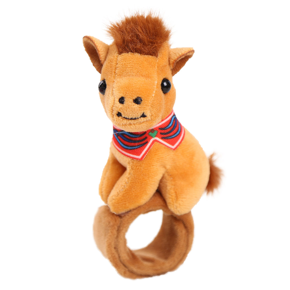 仿真小马公仔小马驹单啪啪圈儿童手环趴趴圈马年吉祥物布娃娃批发,淘宝优惠券,粉丝福利购,淘宝优惠卷