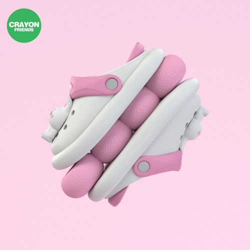 CrayonFriends Корейские детские тапочки xia girl