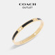 Christmas gift COACH/Coach Outlet women's classic logo bracelet