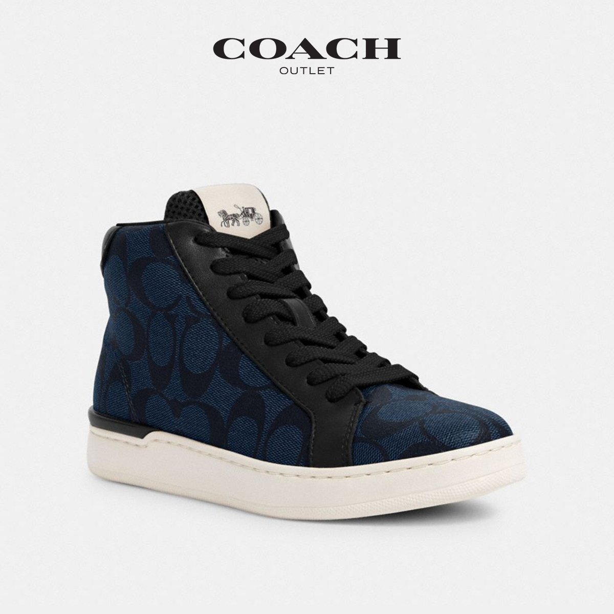 【预售加购】coach /蔻驰奥莱男鞋 COACHoutlet高帮鞋