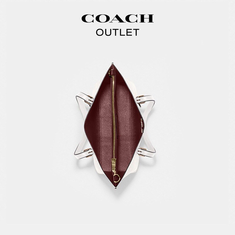 coach /蔻驰奥莱经典号托特包标志 COACHoutlet女士包袋