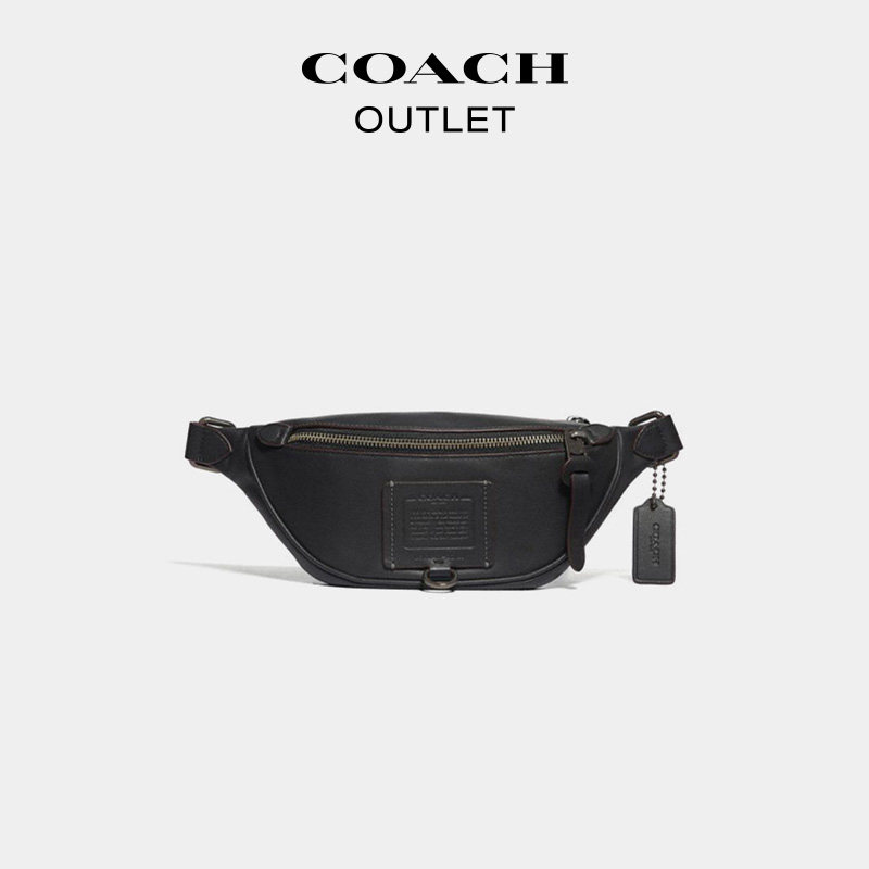 【入会领券】coach /蔻驰奥莱号腰包 COACHoutlet男士包袋