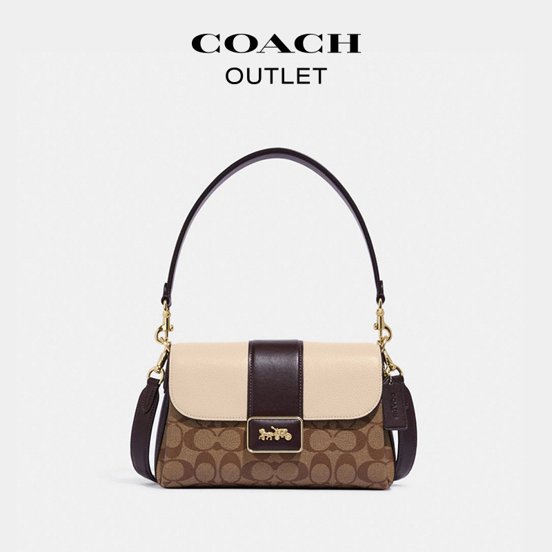 【明星同款】coach /蔻驰奥莱单肩包 COACHoutlet女士包袋