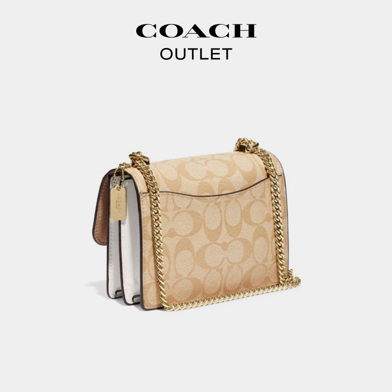 COACH/蔻驰奥莱女士经典标志老花KLARE斜挎包 - 图1