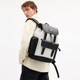 Coach Outlet Men's Color Block Presbyopia SPRINT Backpack Backpack Commuting Large Capacity