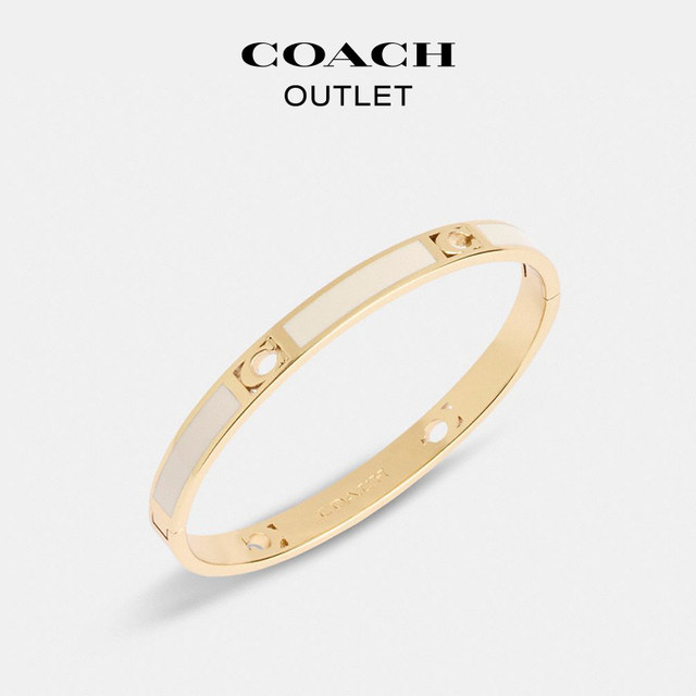 Christmas gift COACH/Coach Outlet women's classic logo bracelet