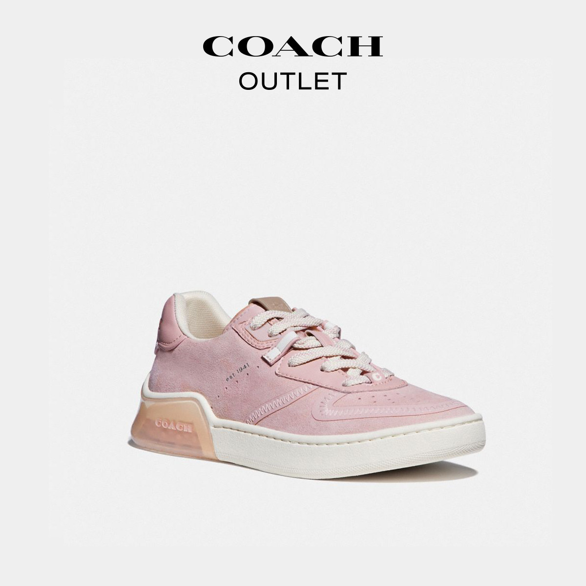 coach /蔻驰奥莱夏季新款板鞋 COACHoutlet休闲板鞋
