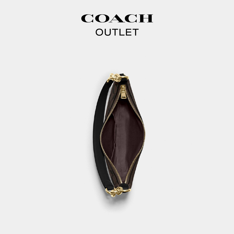 【新年礼物】COACH/蔻驰奥莱女士经典标志老花PAYTON HOBO单肩包