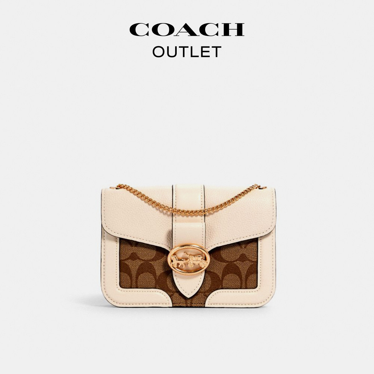 【入会领券】coach /蔻驰奥莱斜挎包 COACHoutlet女士包袋