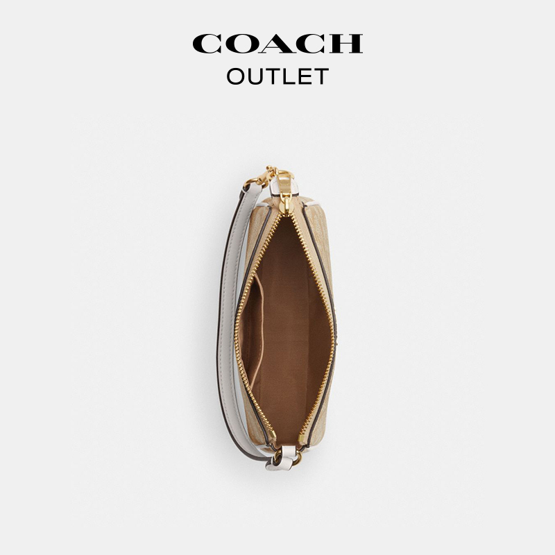 COACH/蔻驰奥莱女士经典标志老花NOLITA 19号手袋单肩手提包小号 - 图3