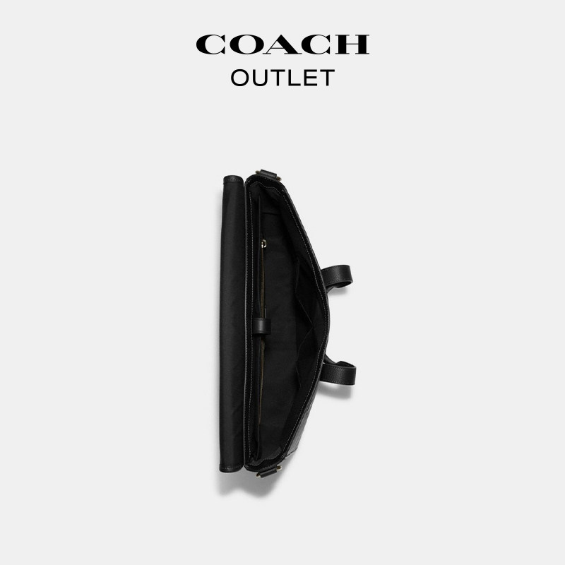 coach /蔻驰奥莱男包经典公事包 COACHoutlet男士包袋