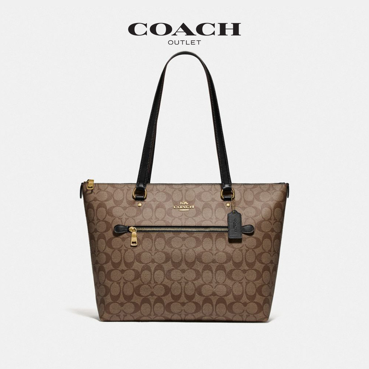coach /蔻驰奥莱经典通勤托特包 COACHoutlet女士包袋