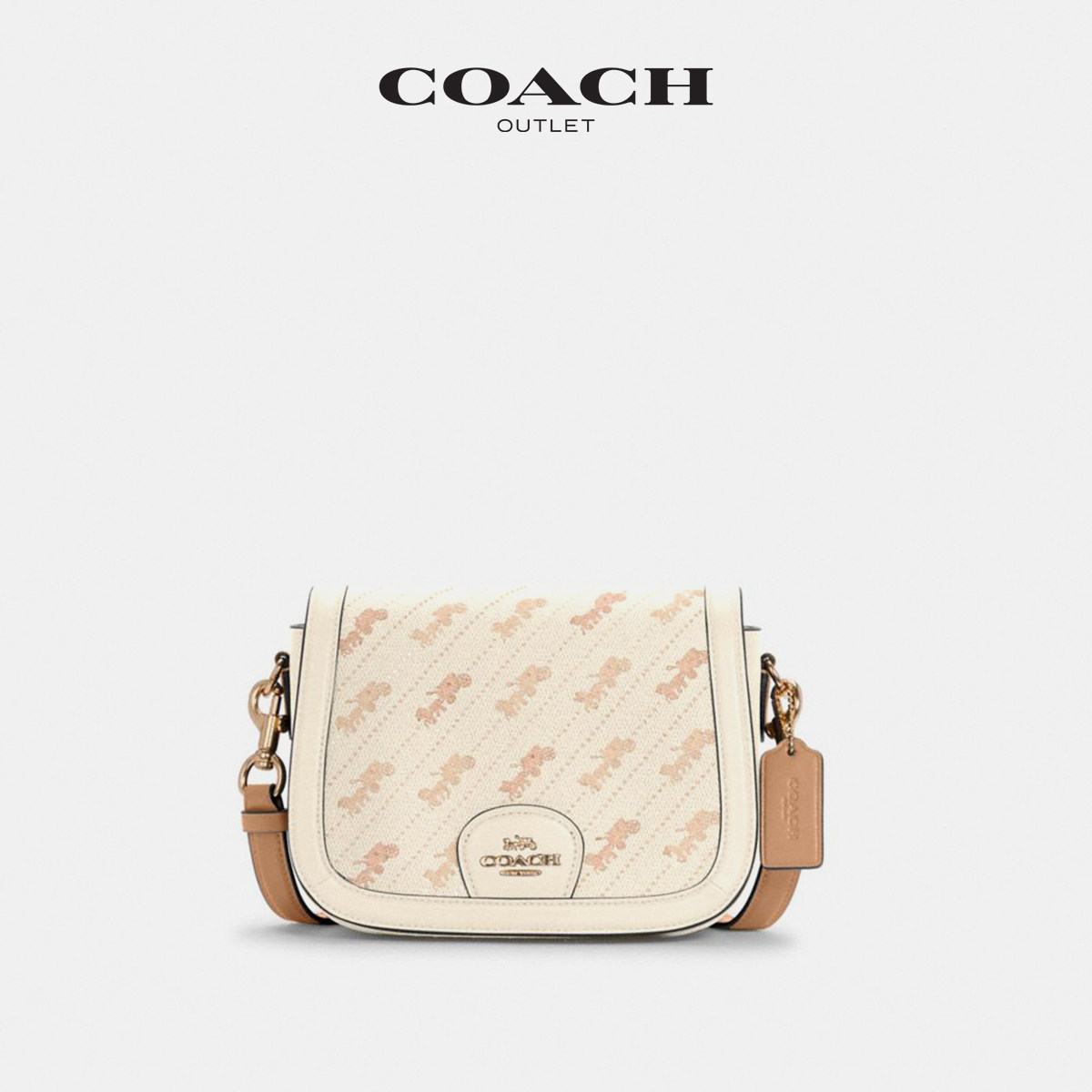 【新年礼物】coach /蔻驰奥莱马鞍包 COACHoutlet女士包袋