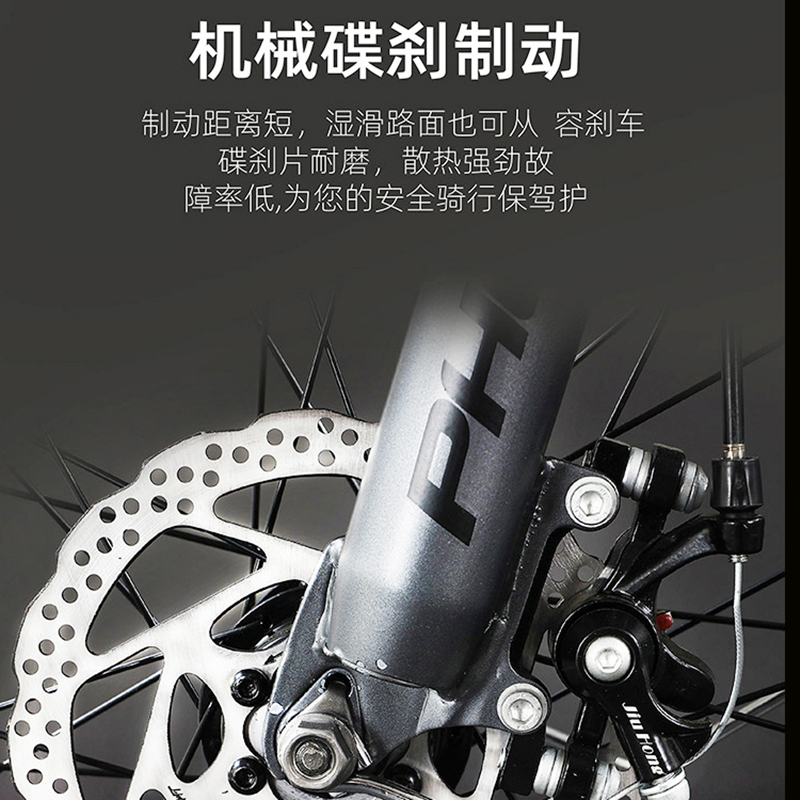 凤凰牌自行车男式轻便载人城市26寸通勤上班骑女大学生成人山地车 - 图3