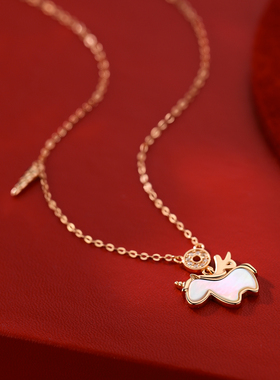 ACC独角兽项链925纯银轻奢高级感