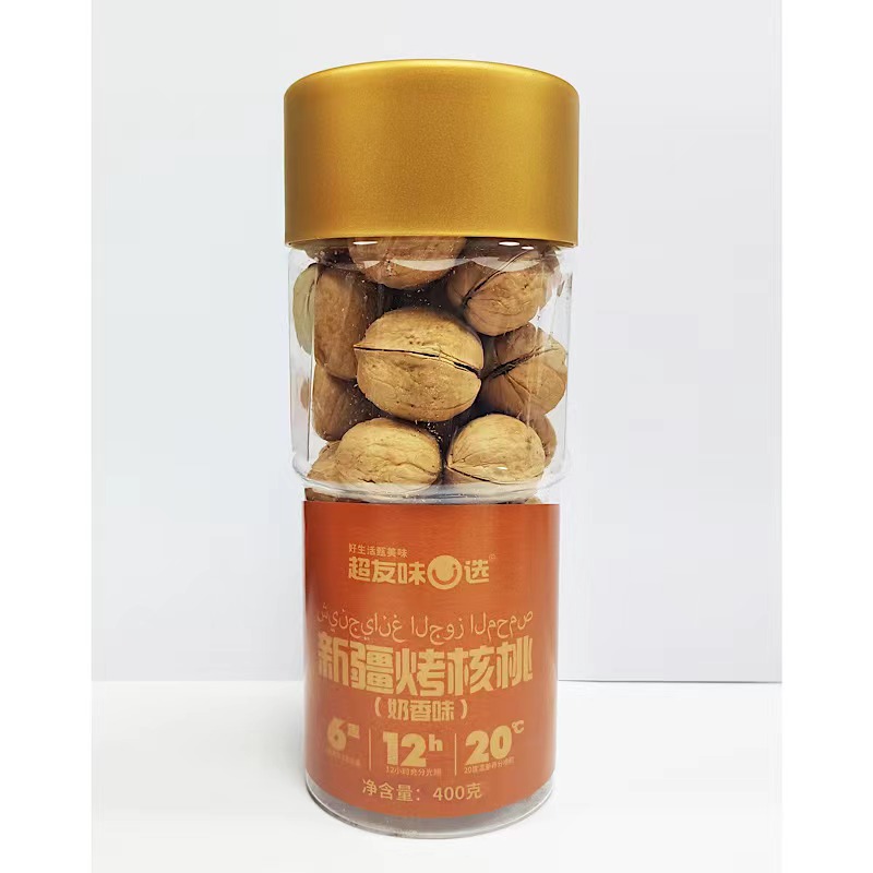 【超友味旗舰店】新疆核桃红枣桂圆薄皮核桃仁年货坚果零食HTGY - 图0