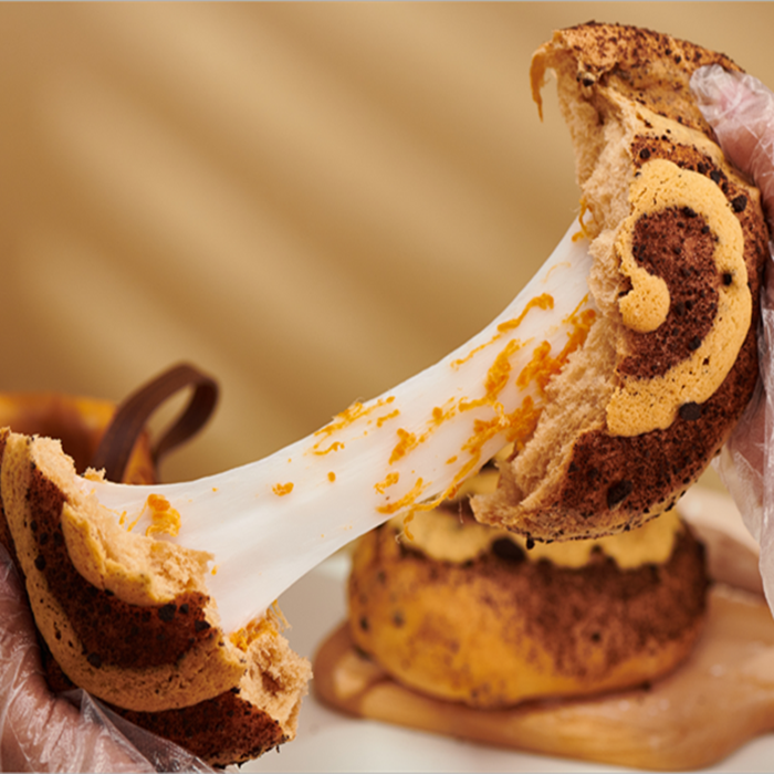 语奇拔丝拉丝麻薯馅Q心成品开袋即用-欧包披萨开运酥炒酸奶等烘焙 - 图1