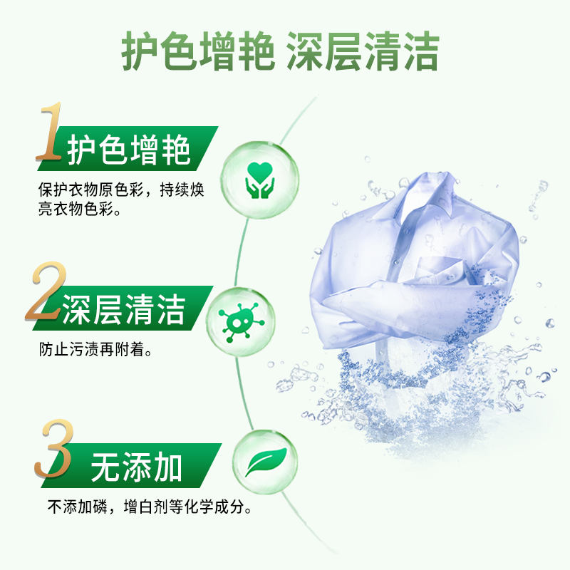 揽肤家用实惠装除螨香味持久洗衣液 揽肤常规洗衣液