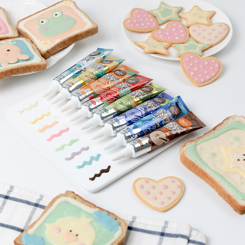 仙妮贝儿巧克力味笔烘焙可食用甜品酱画笔蛋糕裱花烘焙装饰挤酱笔,淘宝优惠券,粉丝福利购,淘宝优惠卷