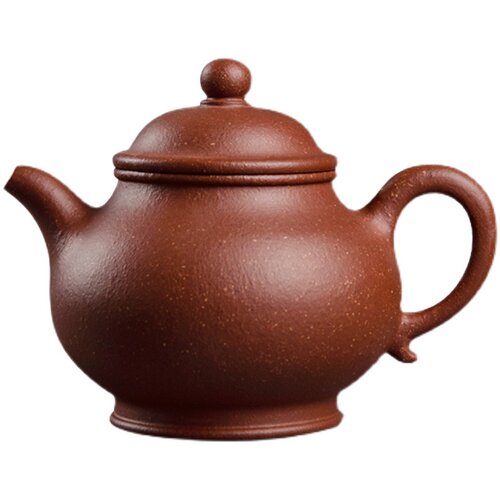宜兴紫砂壶红降坡泥高潘壶200CC功夫茶泡茶壶手工紫砂茶具茶壶 - 图3