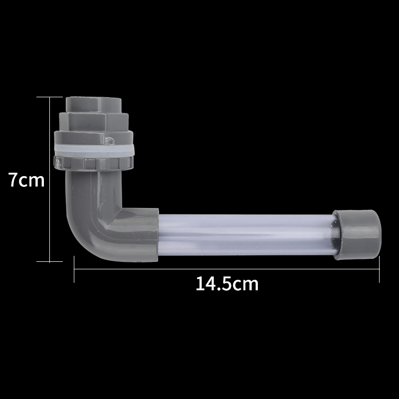 滴流过滤箱可视化配件鱼缸饲养周转箱配套透明管件外置diy过滤器-图0