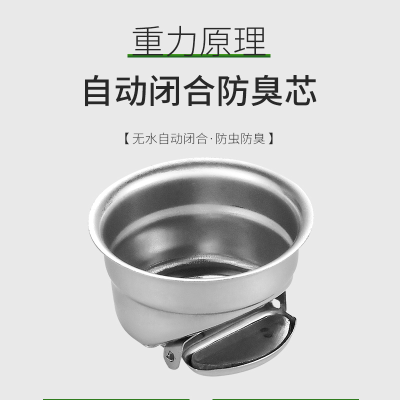 加厚304不锈钢卫生间长方形地漏浴室长条型防臭天台大排量淋浴房 - 图2