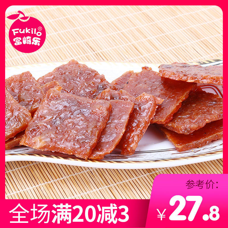富崎乐脆麻辣碎片120g猪肉脯 富崎乐猪肉类