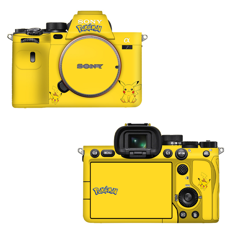 卡通全包适用索尼相机A7M4/M3/M2 A7R2/A7S2/A92/A1贴纸保护贴膜 - 图0