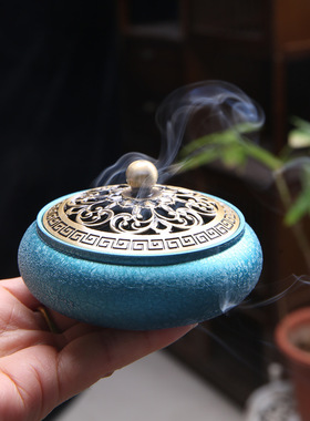 摩康堂天然沉香传承匠心铜香炉