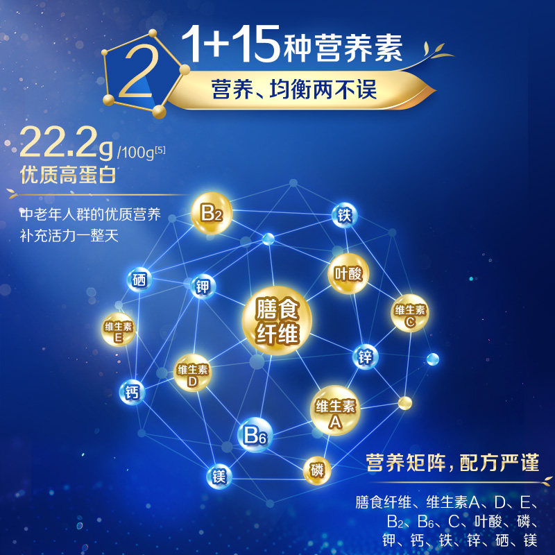 伊利纾糖膳底中老年高钙低gi奶粉 伊利奶粉成人奶粉