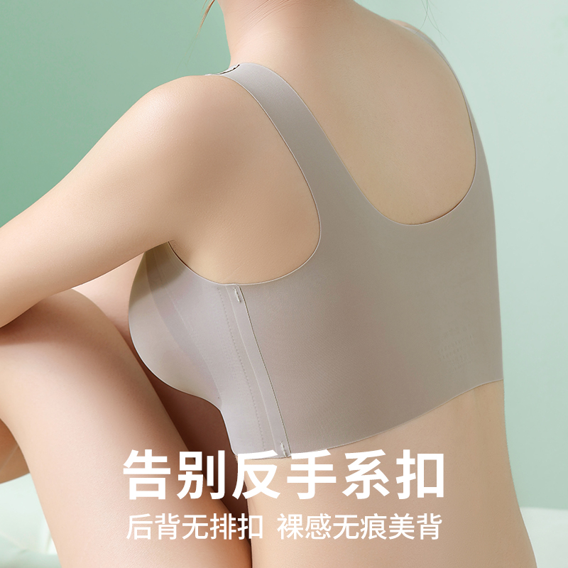 孕妇内衣哺乳文胸夏季薄款怀孕期母乳防下垂聚拢产后喂奶孕期专用-图3