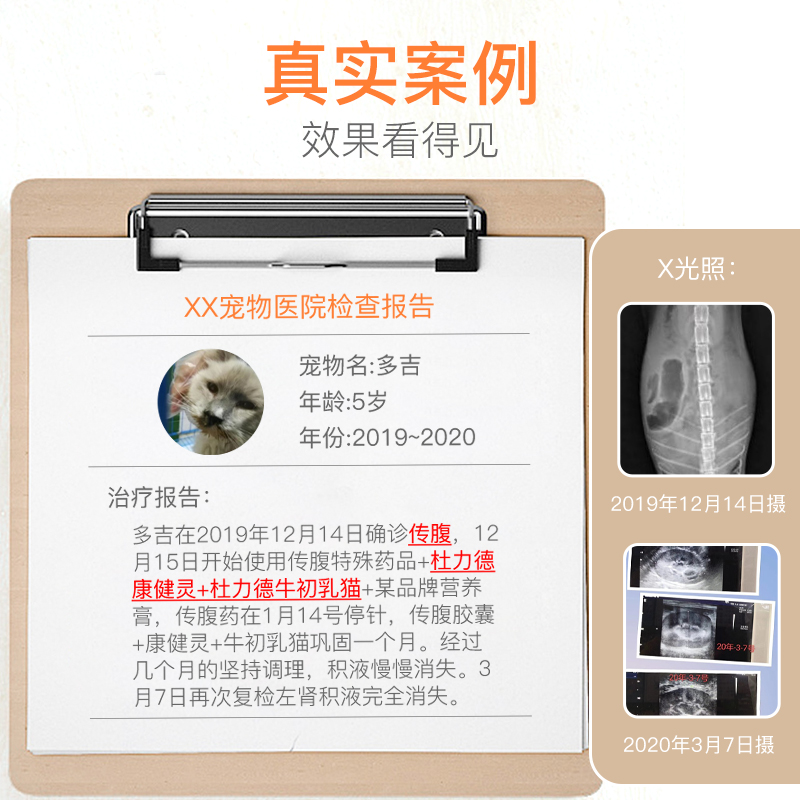 【喵星人健康套餐】修正杜力德宠物猫咪益生菌免疫低下病后恢复