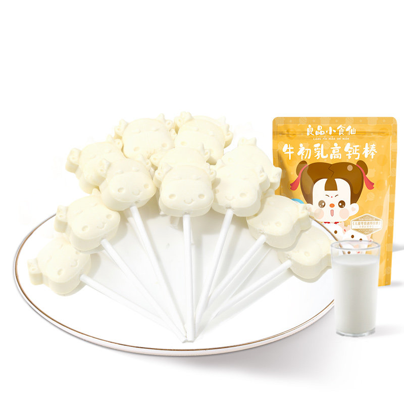 良品小食仙牛初乳营养健康奶高钙棒 良品小食仙奶片