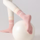 ຖົງຕີນໂຍຜະລິດຂອງແມ່ຍິງ Anti-Slip Professional Pilates Toe Socks