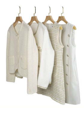 奶白小香风软装衣柜秒变奢侈展厅