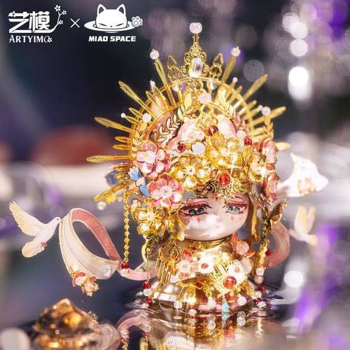 艺模喵之城爱神维纳斯 3D立体拼图金属拼装模型手工玩具礼物摆件 - 图1
