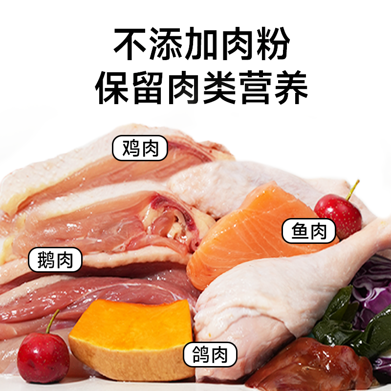 【新品】诚实一口P40 PLUS零肉粉鲜肉乳鸽大鹅冻干成猫粮1.5kg - 图2