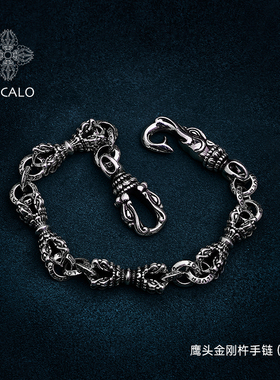 ZOCALO金刚杵系列鹰头金刚杵手链