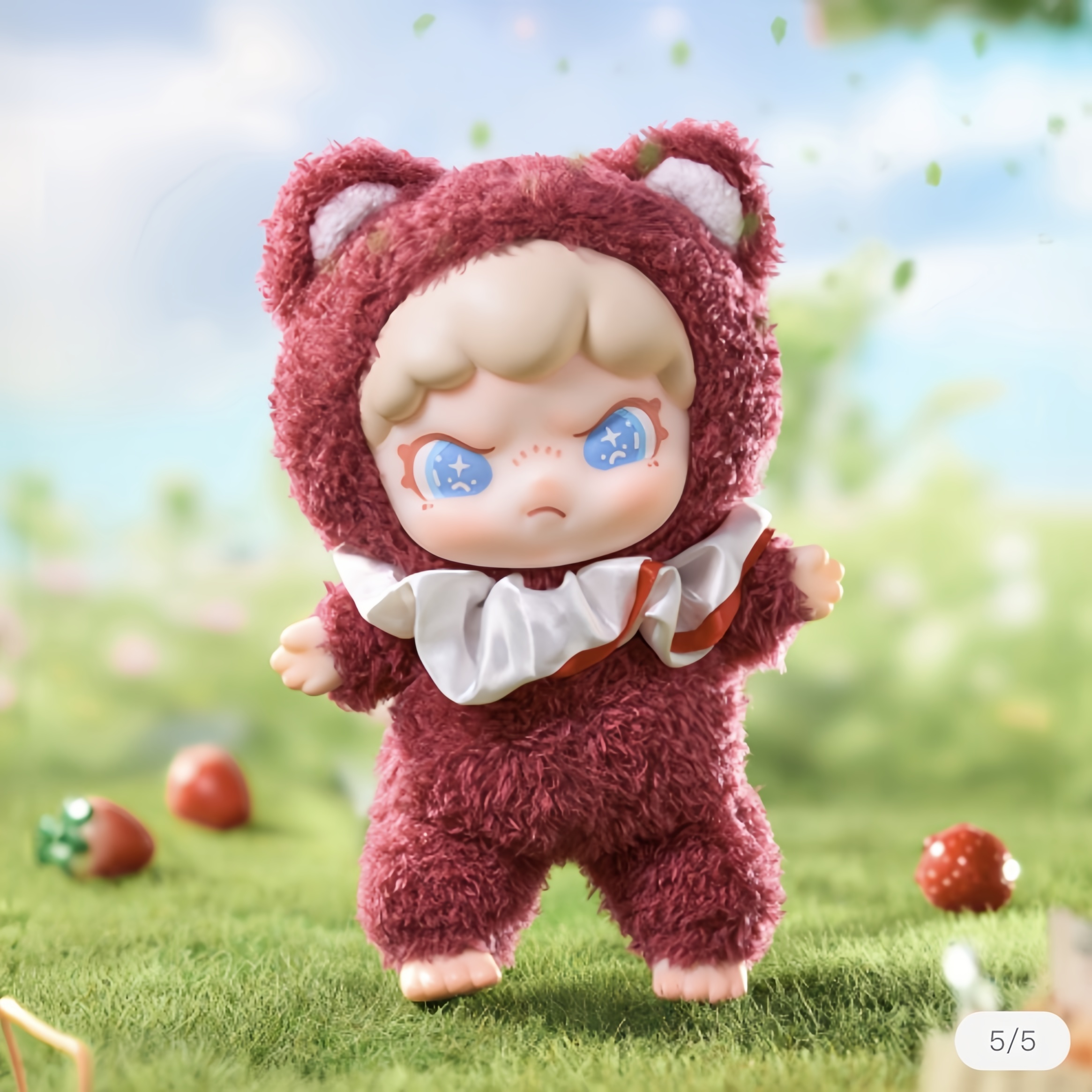 正版TNT大表姐DORA茸茸动物所系列盲盒手办搪胶毛绒挂件节日礼物 - 图0