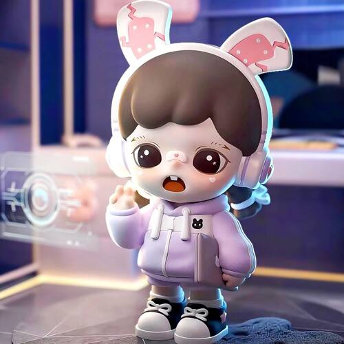 正版TNTSPACEBabyZoraa我是大BOSS系列盲盒潮玩手办玩具公仔礼物 - 图2
