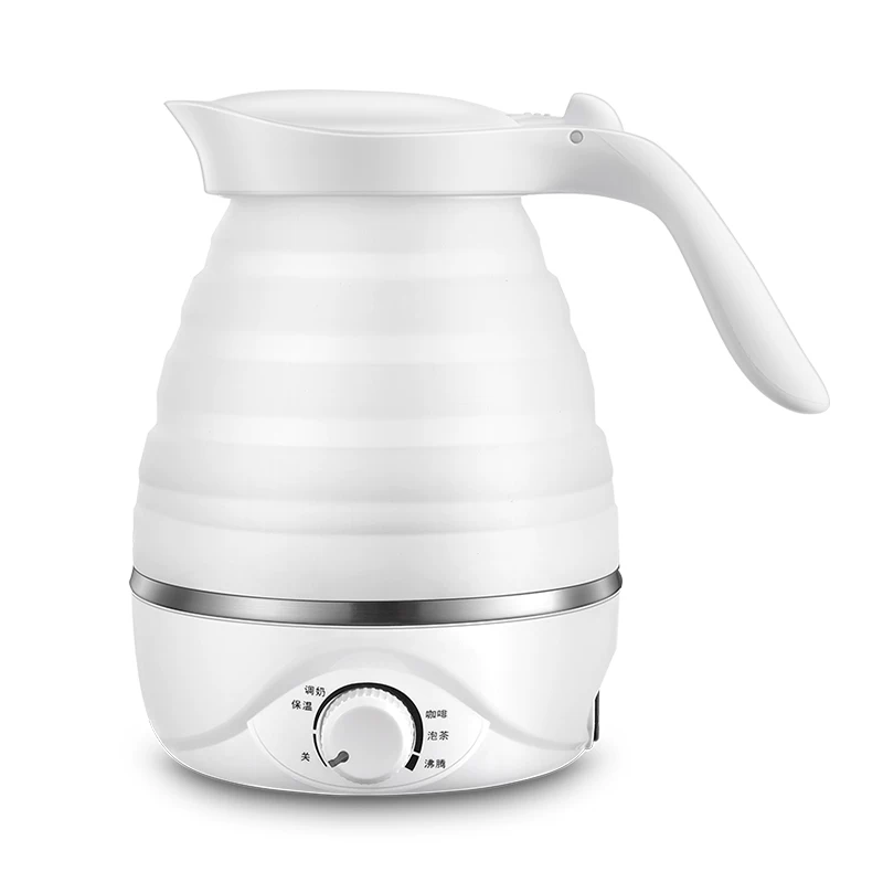 Silicone small handheld teapot for traveling, keeps constant temperature