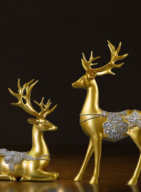 现代家居装饰品摆件客厅酒柜书房摆件欧式创意办公室摆设工艺品